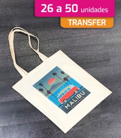 Tote Bag Natural 26 a 50 unidades