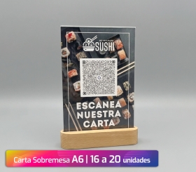 Cartas de Sobremesa A5 de 16 a 20 und.