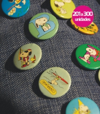 Chapas personalizadas 201 a 300 unidades