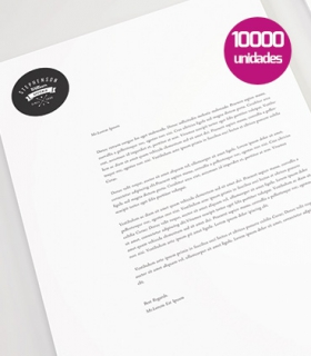 Papel carta 10000 unidades