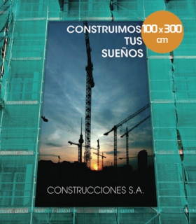 Lonas Publicitarias 100x300