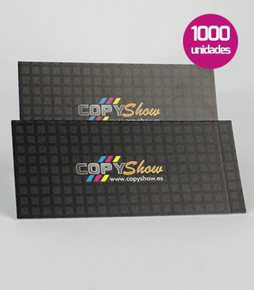 Tarjetas impresión offset 1000 unidades